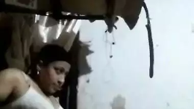 Plump Indian takes her clothes off flashing XXX charms in solo sex slip