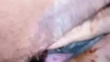 Cucumber Masturbation of Big boobed Indian