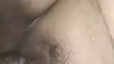 Husband shoots his wife’s Tamil sex video while fucking her