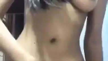 Sexy Indian nude girl strips and dances erotic on camera