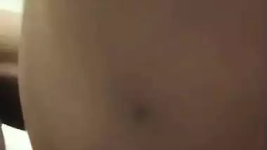 Newly married wife boob sucking by horny husband