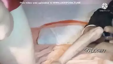 Anal Sex With Stepmother Dressed In Red Has A Big And Tender Ass