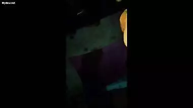 Village girl enjoying with bf