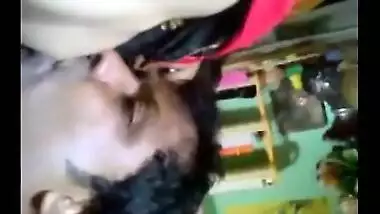 Desi home sex clip of young village girl with next door guy