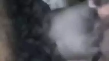 Desi outdoor sex of a desi girl getting fucked in the jungle