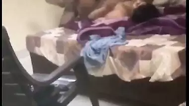 Cuckold husband watches his cheating wife fucking