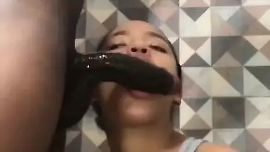 Cum! Cute Brunette With Big Tits Sucks My Big Cock Until I Cum -amateur Couple- Nysdel