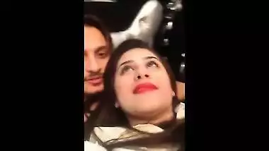 Punjabi sexy kudi’s big boobs pressed hard by lover