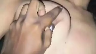 Indian wife Sarkari Farhan sucking dick of husband