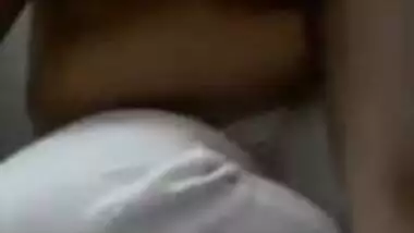 Milf flaunting her huge boobs