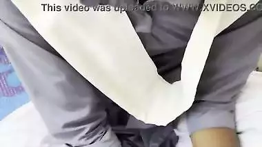 The Indian school girl of Indian village took her in the forest and her fuck