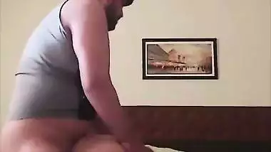 Amateur girl gets fuck by her lover in doggy style