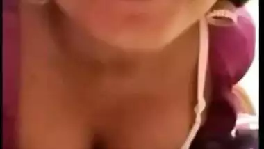 Desi Beautiful Girl Showing Her Boob on Imo video call-3