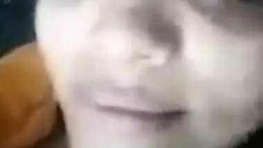 Sex Desi girl exposes her perky XXX boobs for a while and hides them back