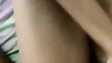 Sri Lankan Slim Cutie Getting Fucked So Deep and Her Face Reveals How Deep His BF’s Dick is Inside Her