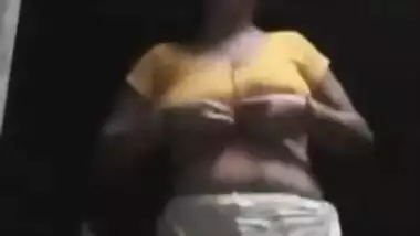 Webcam model thinks her huge Desi tits are better than any porn