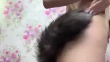 GIRL WITH FOX EARS MASTURBATES