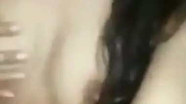 Cute Indian Girl Boob Selfie