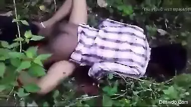 Concupiscent legal age teenager hotty enjoying outdoor sex with her most good allies