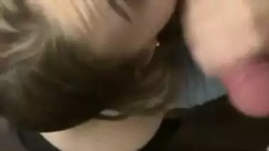 Girl at school sucking off teacher after class, trying to get good grades