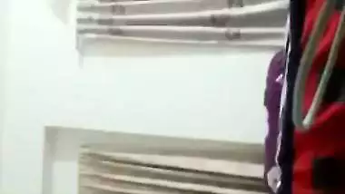 Fiery Bangladeshi girl poses all naked for private Desi XXX video