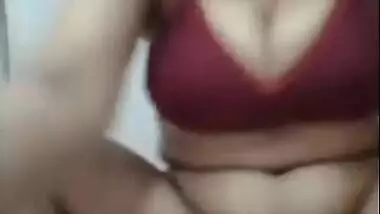 Desi Girl selfie record for bf 3 videos part 3