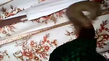 Rangpur college girl playing with boobs and pussy