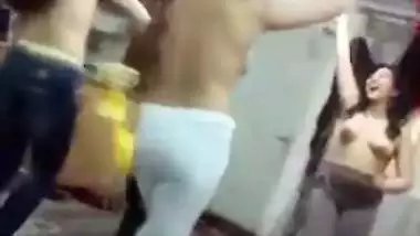 This mehndi party Is on XXX fire! Nude Indian girls dance all over the place