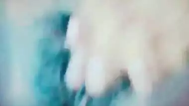 Desi girl shows off and rubs her hairy XXX sex hole in solo porn