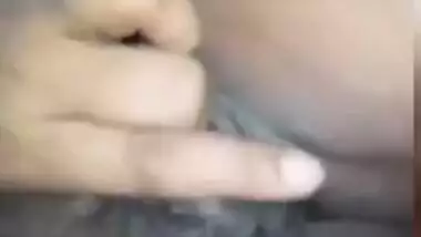 Video XXX call with a cute Desi girl showing and rubbing her twat
