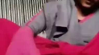 Desi girl exposes twat on camera in XXX video of fingering and cumming