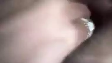 Single Indian girl masturbates XXX flower when there is no possibility to have sex