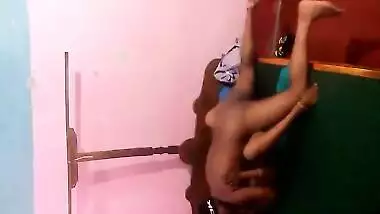 Babe has idea to film own XXX Indian video so friend has to nail her