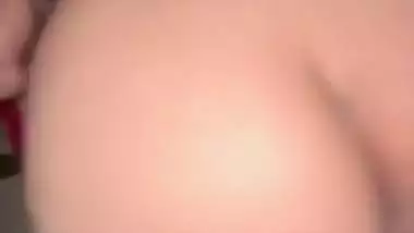 Rough Indian doggy sex of sexy ass girlfriend MMS