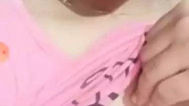 Cute Bengali girlfriend video call showing naked body