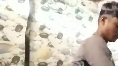 The girl moans loudly when her BF fucks her pussy hard