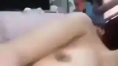 Girlfriend nude video making for boyfriend viral MMS